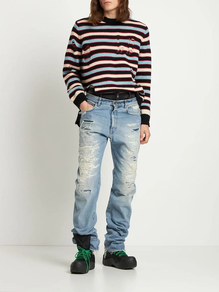 商品Charles Jeffrey Loverboy|Striped Wool & Nylon Knit Sweater,价格¥2266,第1张图片详细描述