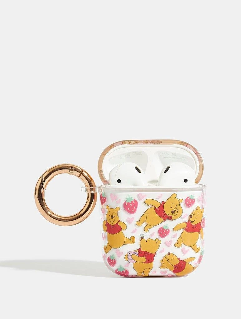 商品Skinnydip London|Disney Winnie The Pooh Strawberry AirPods Case,价格¥153,第2张图片详细描述