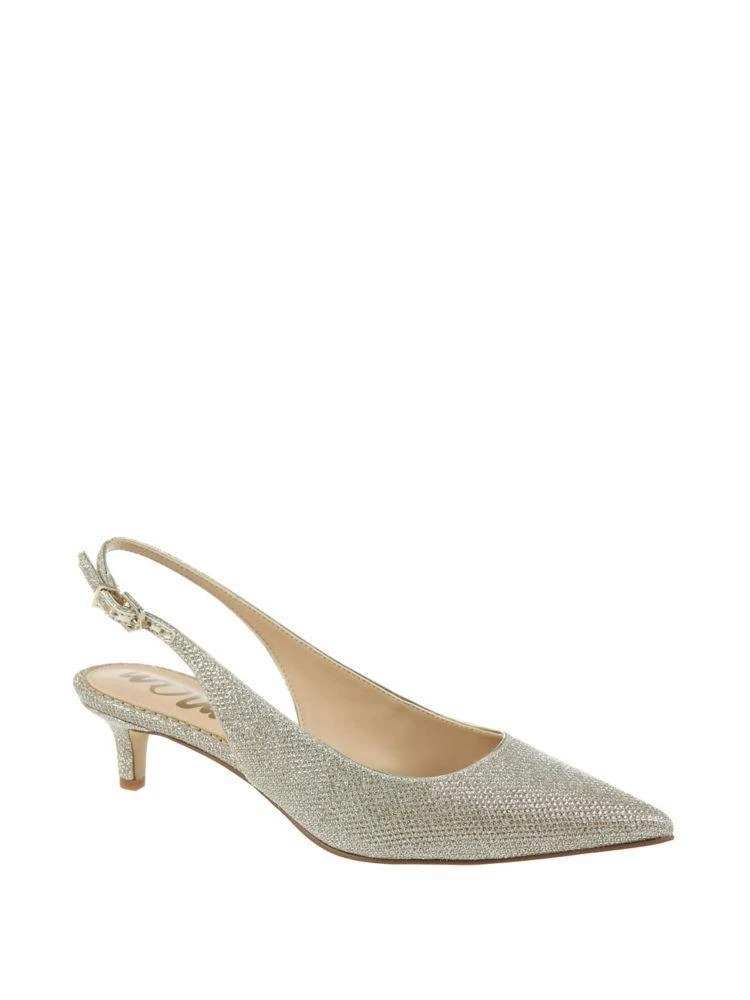 商品Sam Edelman|Ludlow Metallic Slingback Pumps,价格¥499,第2张图片详细描述