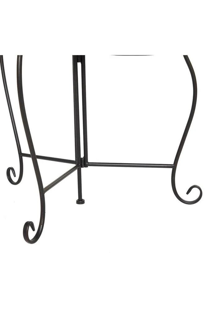 商品SONOMA SAGE HOME|Black Metal Indoor Outdoor 3 Tier Scroll Plantstand,价格¥478,第5张图片详细描述