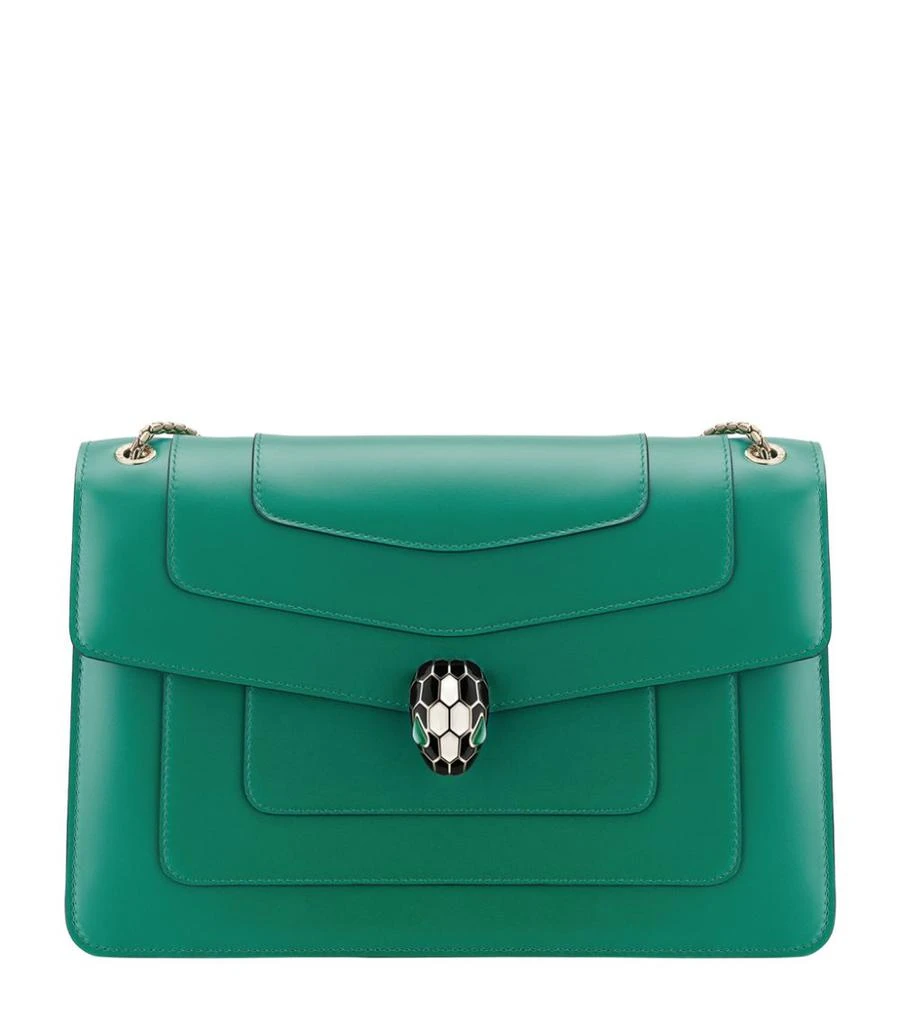 商品BVLGARI|Leather Serpenti Forever Shoulder Bag,价格¥32033,第1张图片