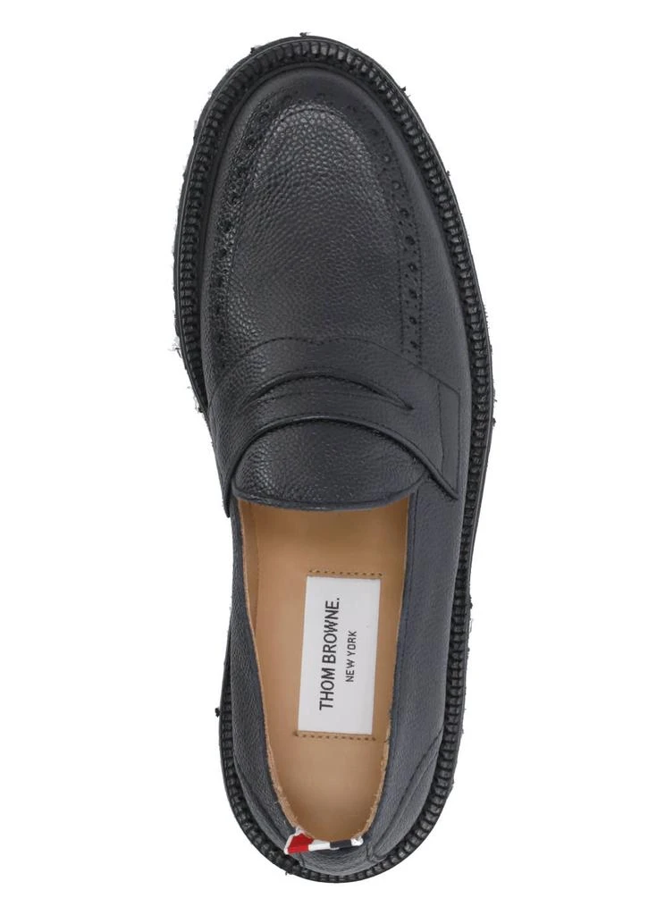 商品Thom Browne|Thom Browne Hammered Leather Moccasin,价格¥5449,第4张图片详细描述
