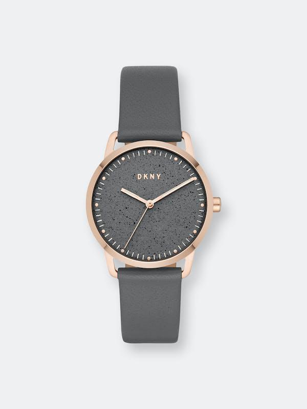 商品DKNY|Dkny Women's Greenpoint NY2760 Rose-Gold Leather Quartz Fashion Watch ONE SIZE,价格¥749,第1张图片