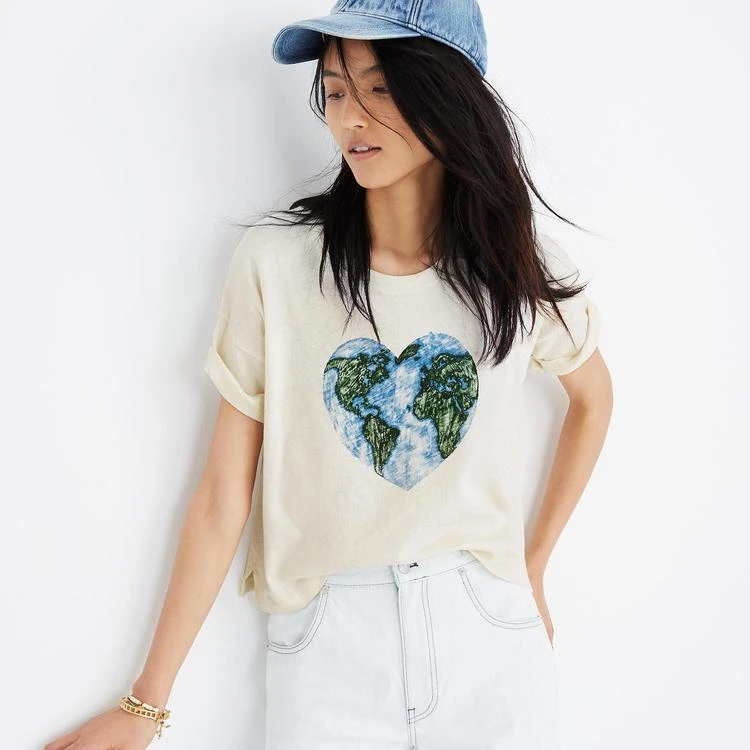 商品Madewell|Madewell x Surfrider Foundation 地球母亲联名款T恤,价格¥199,第3张图片详细描述