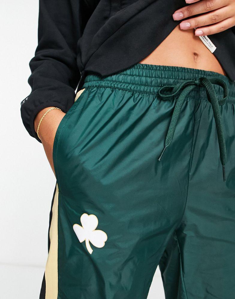 商品NIKE|Nike Basketball NBA Boston Celtics tracksuit joggers in green,价格¥492,第5张图片详细描述