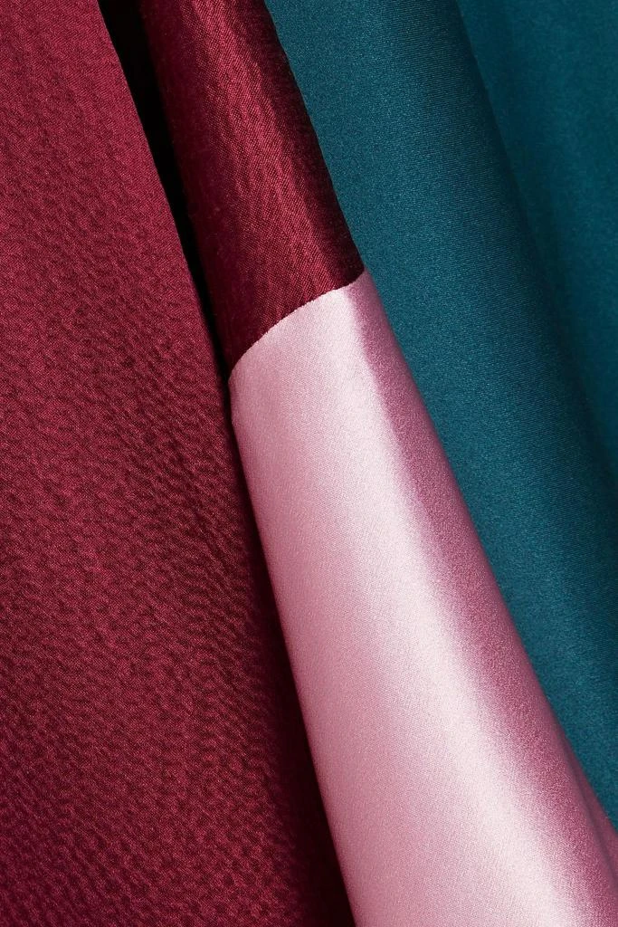 商品ROKSANDA|Color-block silk-satin maxi dress,价格¥4952,第2张图片详细描述