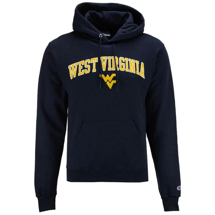 商品CHAMPION|Men's West Virginia Mountaineers Arch Logo Hoodie,价格¥374,第1张图片