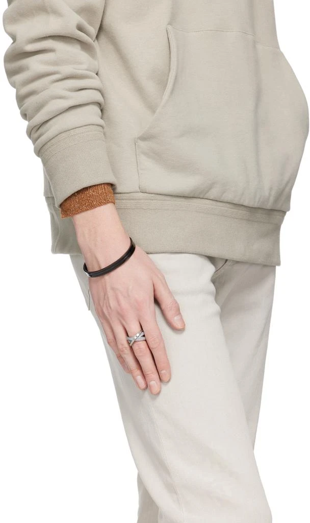商品Zegna|银色 Infinity 戒指,价格¥2365,第2张图片详细描述