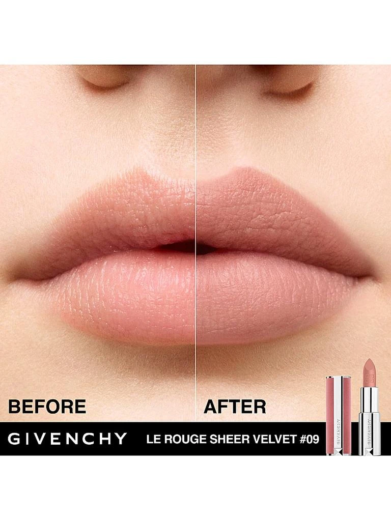 商品Givenchy|Le Rouge Sheer Velvet Lipstick,价格¥354,第4张图片详细描述
