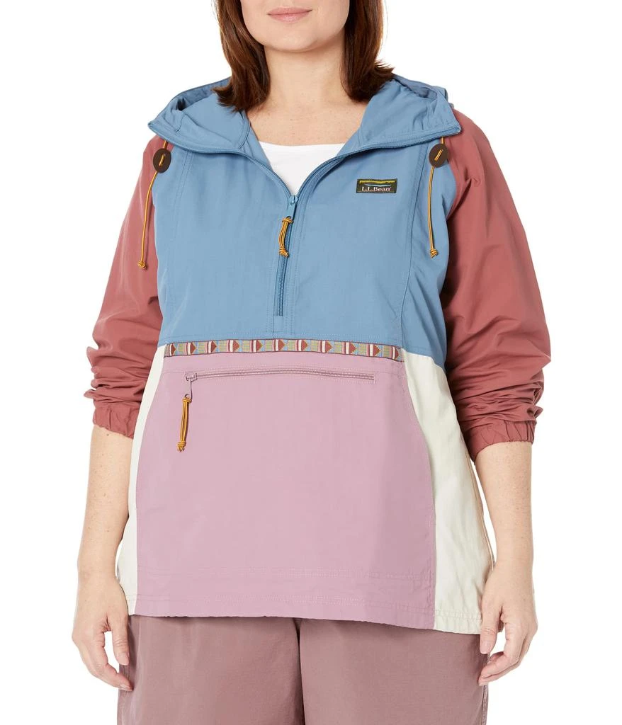 商品L.L.BEAN|Plus Size Mountain Classic Anorak Multicolor,价格¥310,第1张图片