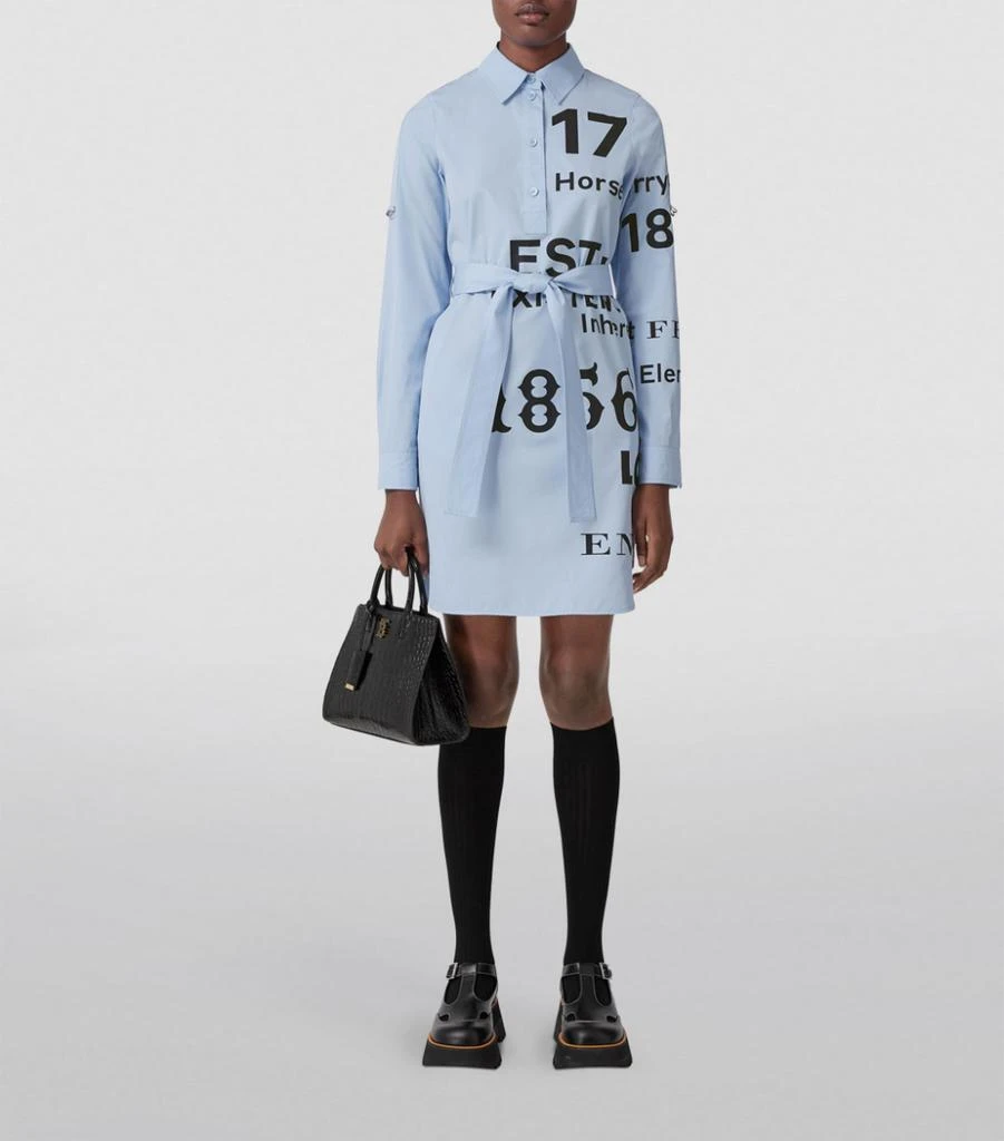 商品Burberry|Horseferry Print Shirt Dress,价格¥7187,第2张图片详细描述