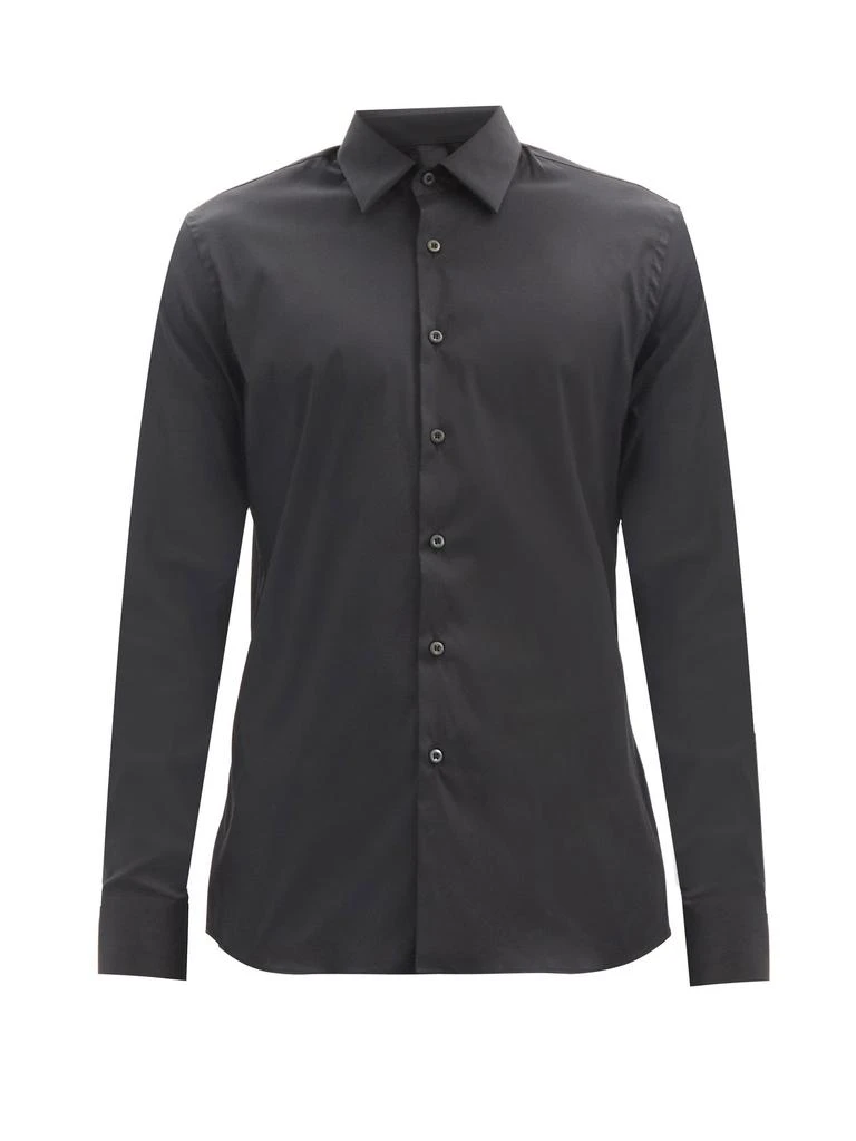 商品Prada|Cotton-blend poplin shirt,价格¥4871,第1张图片