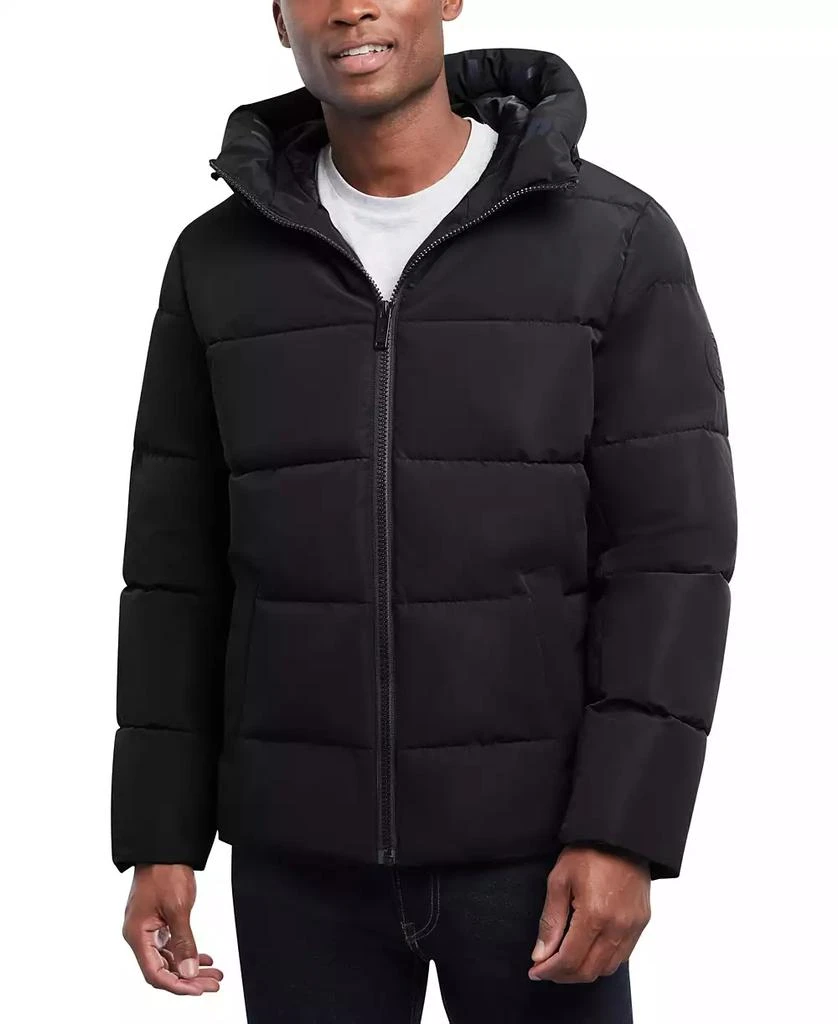 商品Michael Kors|Men's Quilted Hooded Puffer Jacket,价格¥607,第4张图片详细描述