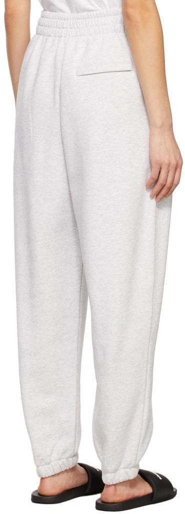 商品Alexander Wang|Grey Puff Logo Lounge Pants,价格¥822,第3张图片详细描述