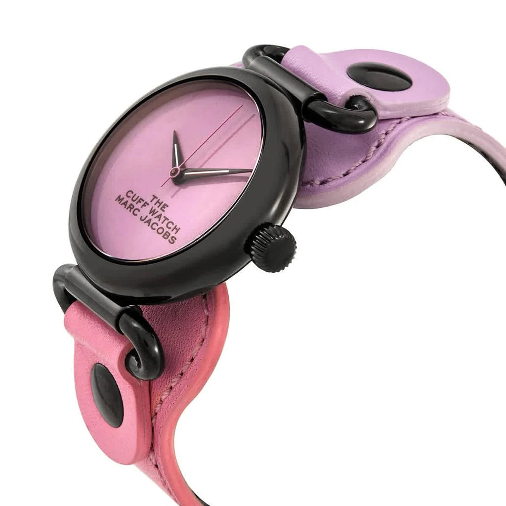 商品Marc Jacobs|The Cuff Quartz Purple Dial Ladies Watch MJ0120179293,价格¥346,第2张图片详细描述