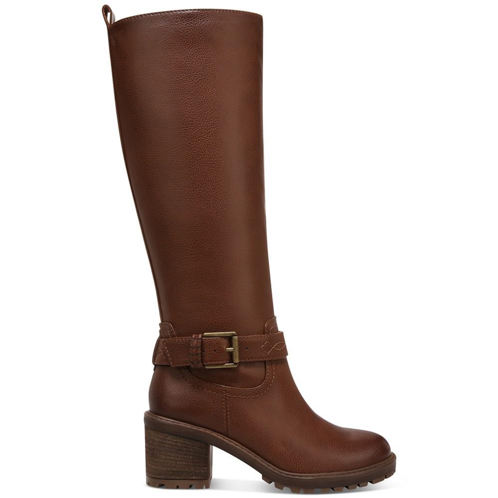 商品ZODIAC|Women's Georgia Block-Heel Lug-Riding Boots,价格¥489-¥1250,第4张图片详细描述