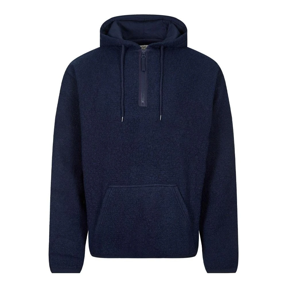 商品Universal Works|Universal Works Fleece Beach Hoodie - Navy,价格¥565,第1张图片