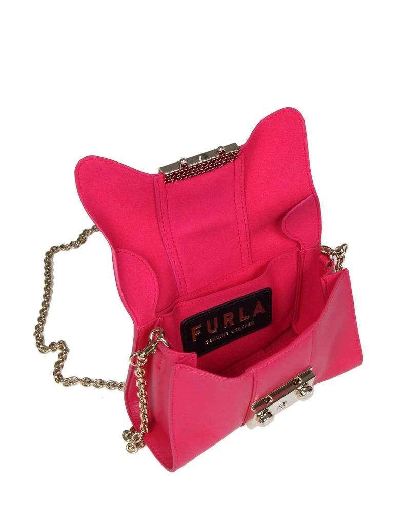 商品Furla|Metropolis Remix Mini In Pop Pink Color Leather,价格¥2437,第4张图片详细描述