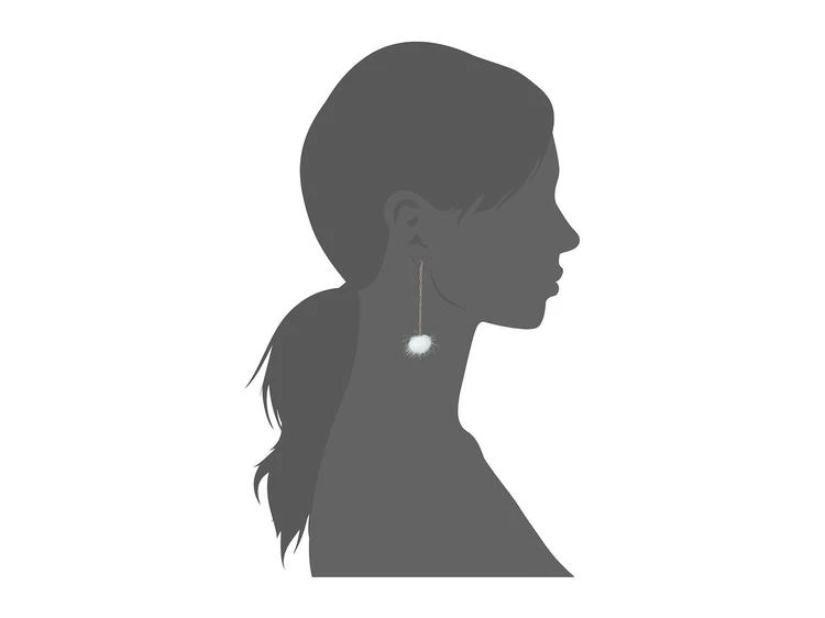 商品Vanessa Mooney|The Decades Pom Poms Earrings,价格¥281,第2张图片详细描述