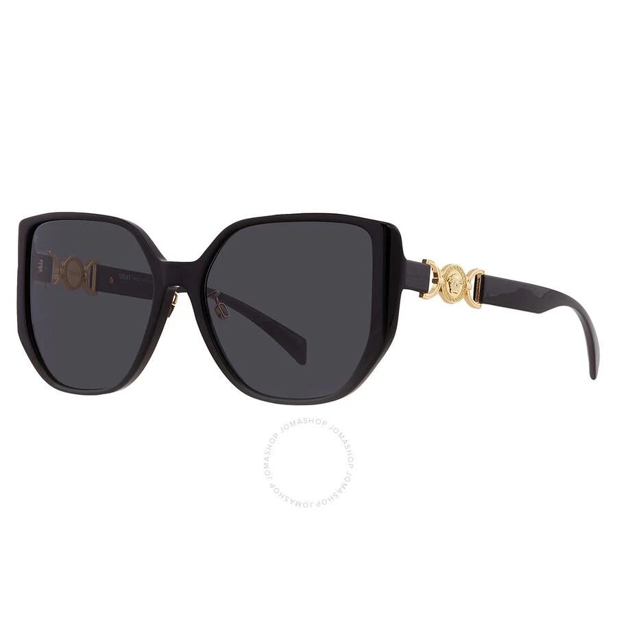 商品Versace|Dark Grey Butterfly Ladies Sunglasses VE4449D GB1/87 58,价格¥744,第3张图片详细描述