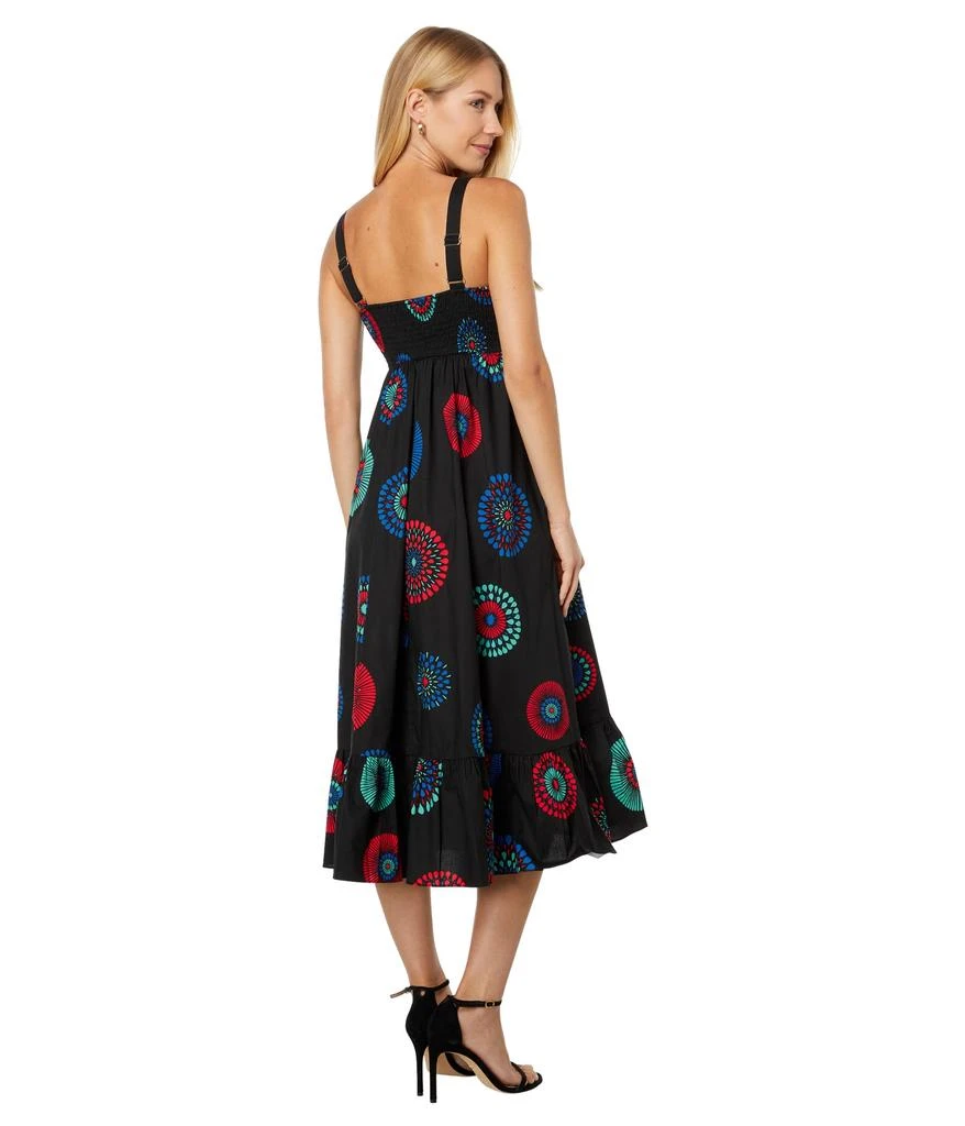 商品Kate Spade|Firework Floral Al Fresco Midi Dress,价格¥1510,第2张图片详细描述