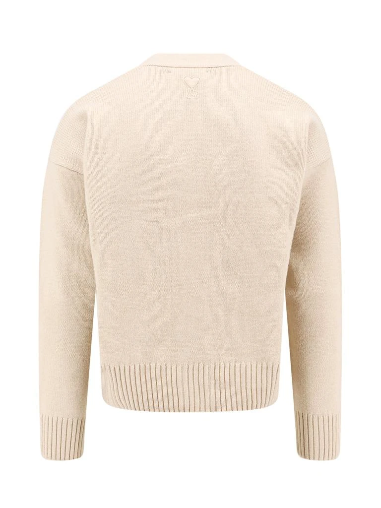 商品AMI|Merinos wool and cashmere cardigan,价格¥3381,第2张图片详细描述