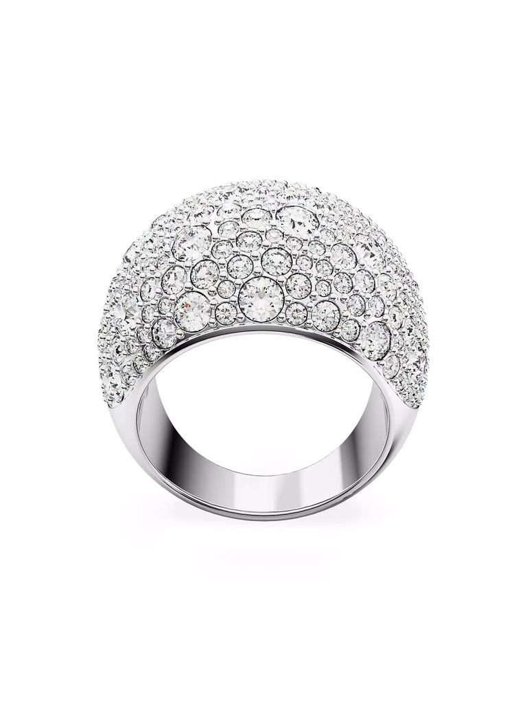 商品Swarovski|Sublima Rhodium-Plated & Swarovski Crystal Domed Ring,价格¥1489,第4张图片详细描述