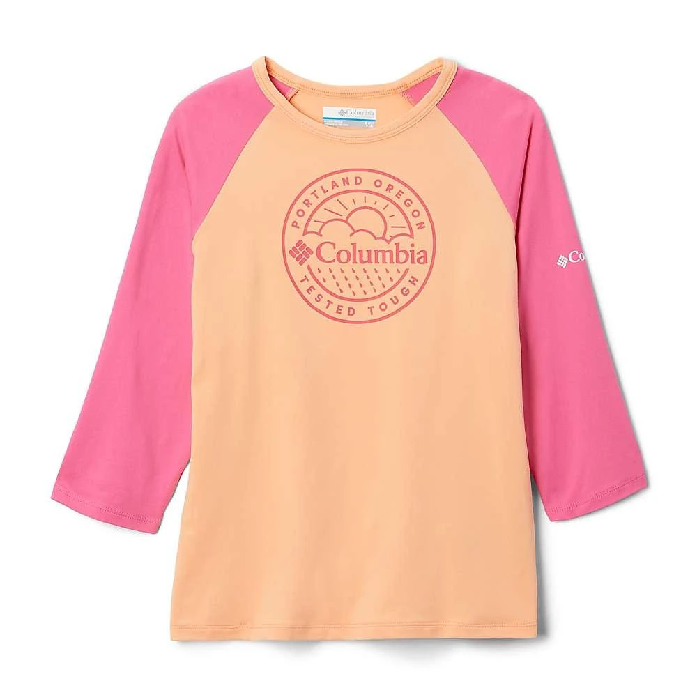 商品Columbia|Columbia Youth Outdoor Elements 3/4 Sleeve Shirt,价格¥150,第3张图片详细描述