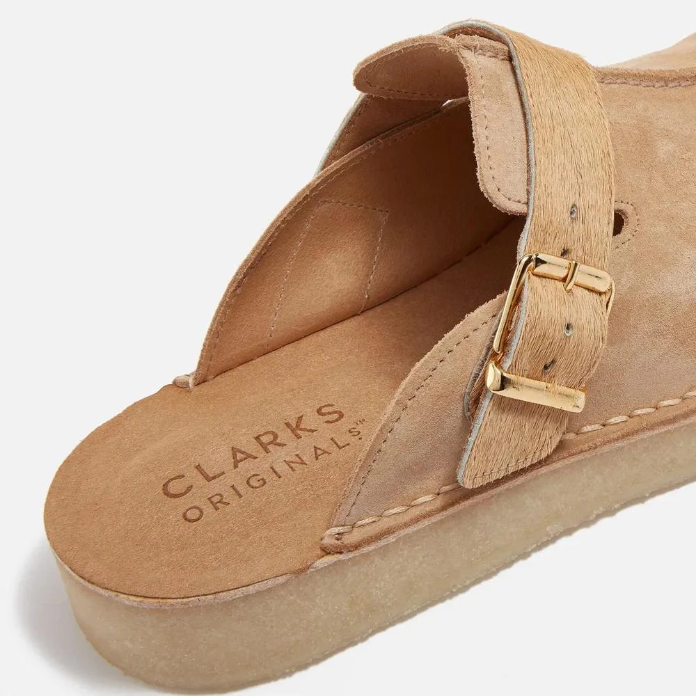 商品Clarks|Clarks Originals Men's Trek Suede Mules,价格¥980,第4张图片详细描述