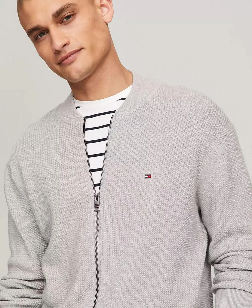 商品Tommy Hilfiger|Men's Zip-Through Sweater,价格¥645,第3张图片详细描述