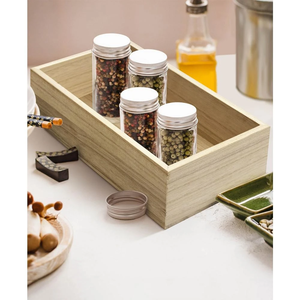 商品Sorbus|Wood Unfinished Crates Set, Pack of 4,价格¥566,第2张图片详细描述