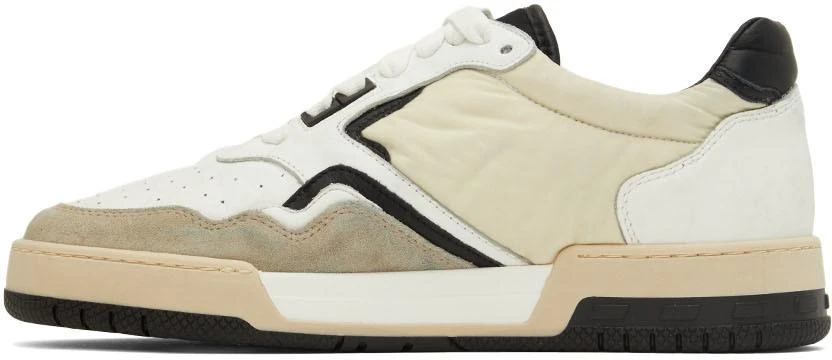 商品Rhude|SSENSE Exclusive Beige Racing Sneakers,价格¥1140,第3张图片详细描述