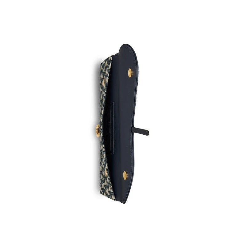 商品Dior|Dior 迪奥女士蓝色帆布手拿包,价格¥7293,第5张图片详细描述