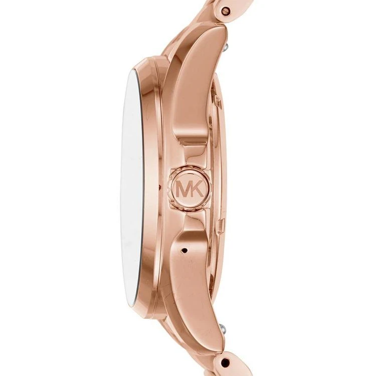 商品Michael Kors|女款玫瑰金醋酸不锈钢表链智能腕表 44mm MKT5013,价格¥1495,第2张图片详细描述