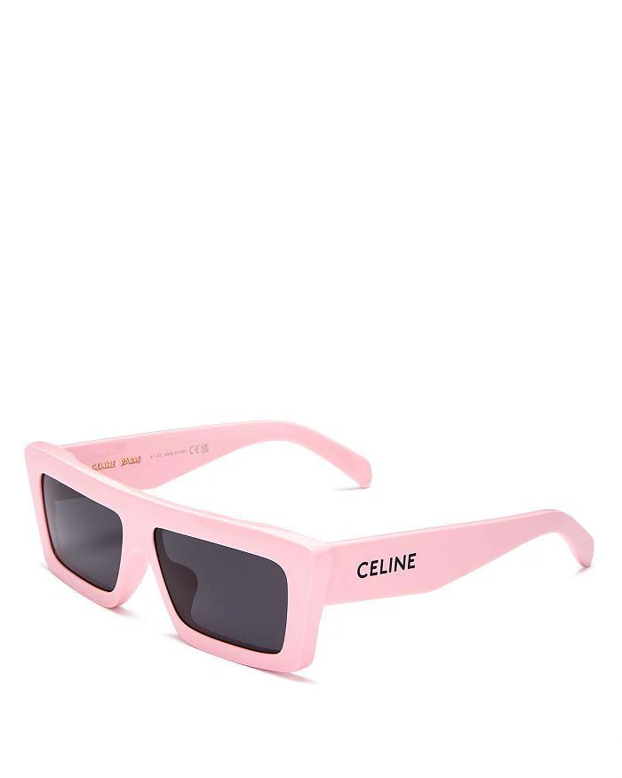 商品Celine|Monochroms Rectangular Sunglasses, 57mm,价格¥1881,第1张图片