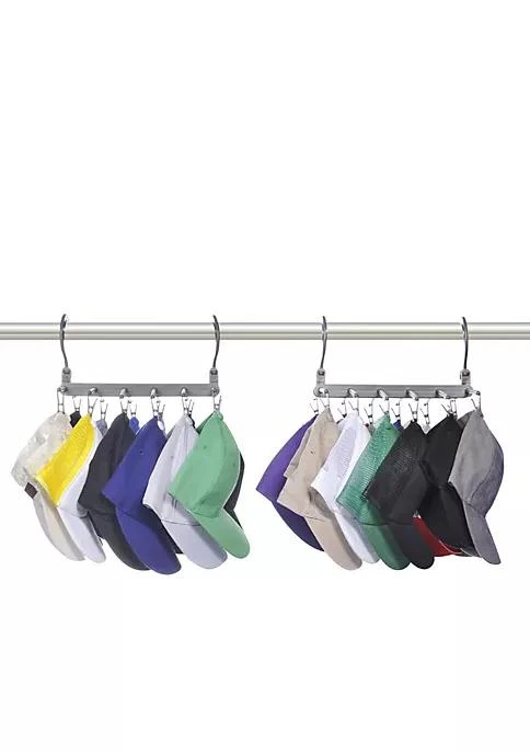 商品belk|Home Wonder Hanger Hat Cap Organizer   Set Of 2,价格¥157,第1张图片