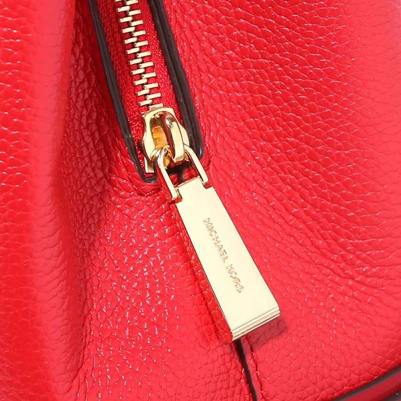 Michael Kors 迈克高仕 女士时尚手提单肩包 30H7GZ5T6A-BrightRed 商品