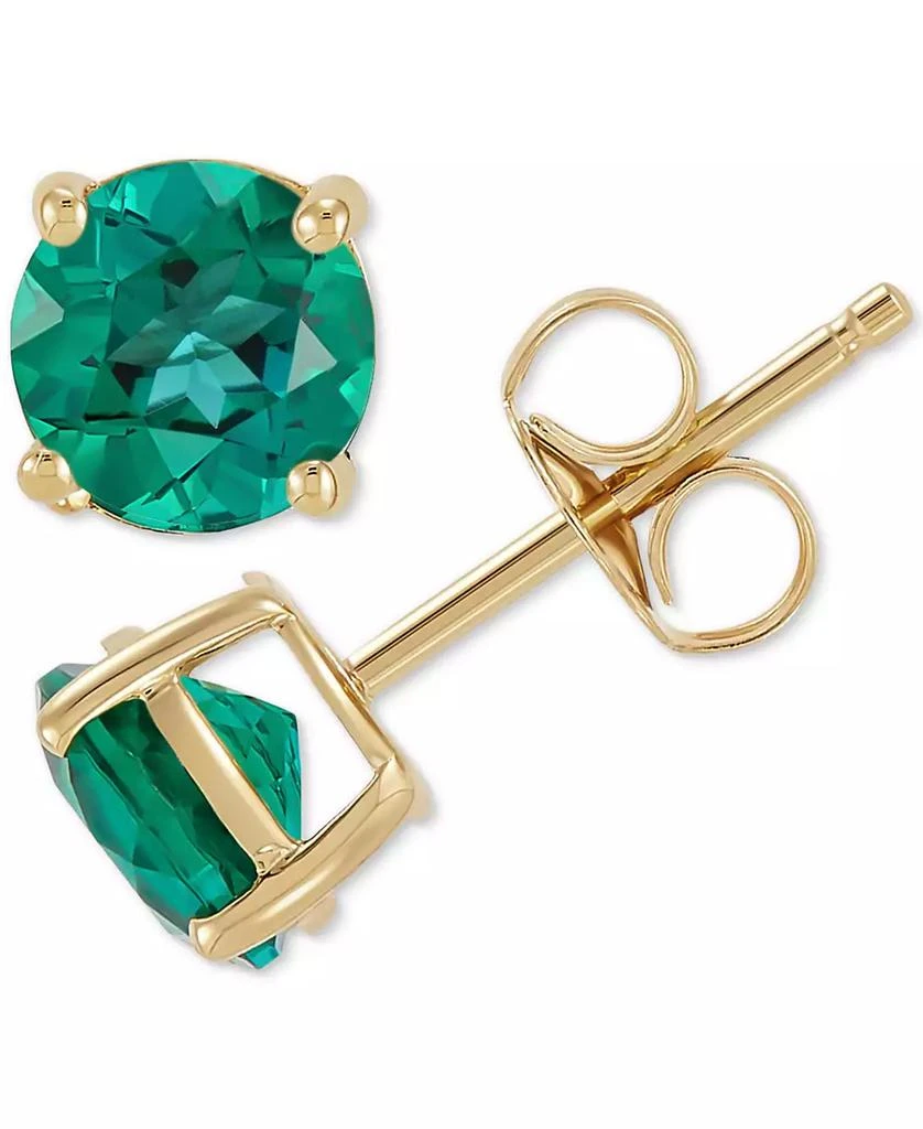 商品Macy's|Birthstone Stud Earrings in 14k Gold or 14k White Gold,价格¥3086,第4张图片详细描述