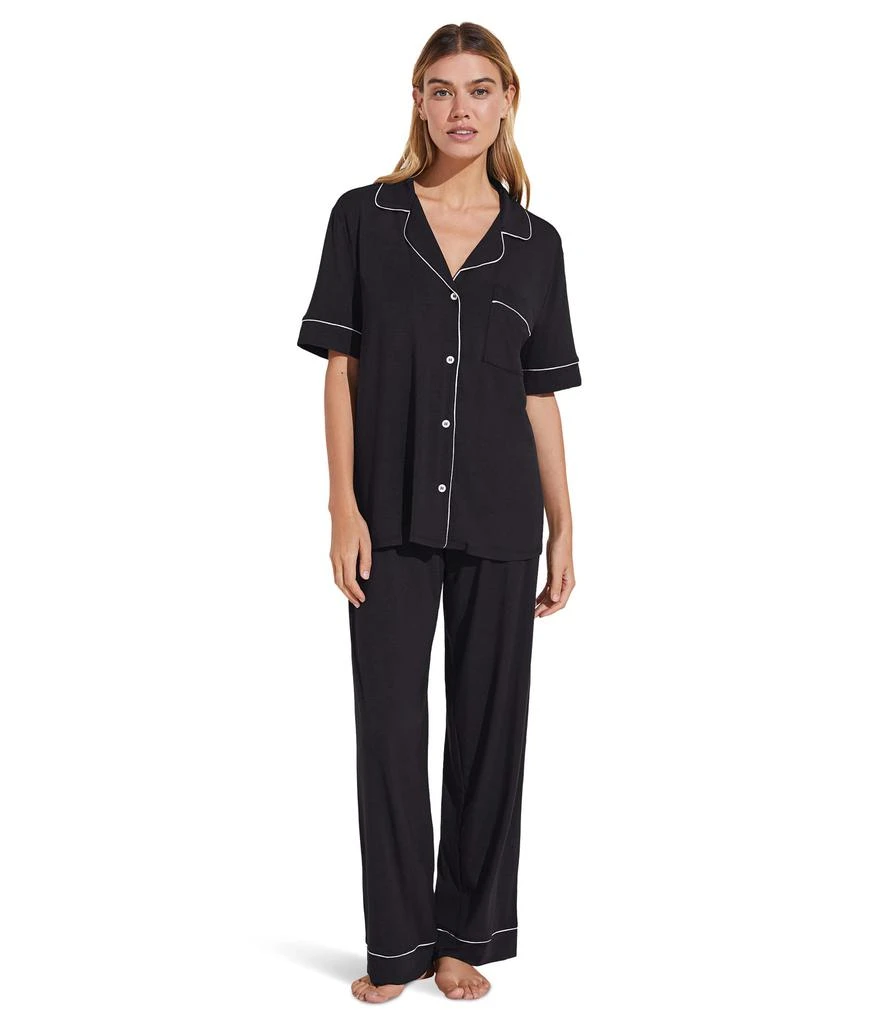 商品Eberjey|Gisele Pajamas Short Sleeve Pants Set,价格¥1013,第1张图片