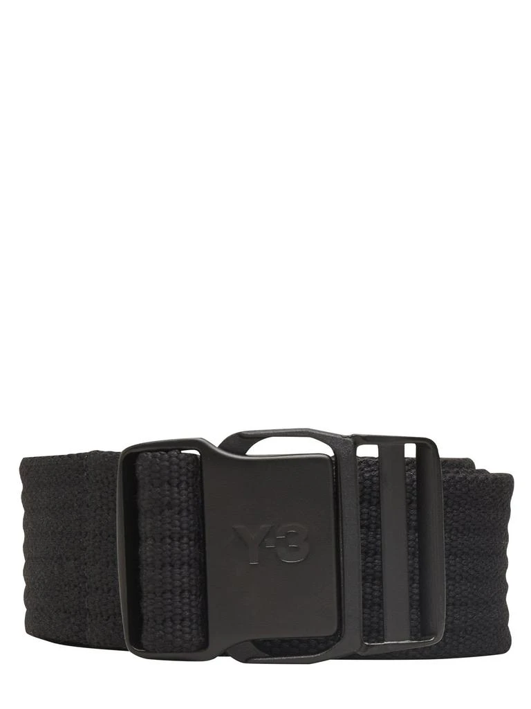 商品Y-3|Y-3 Logo Embossed Buckle Belt,价格¥527,第1张图片