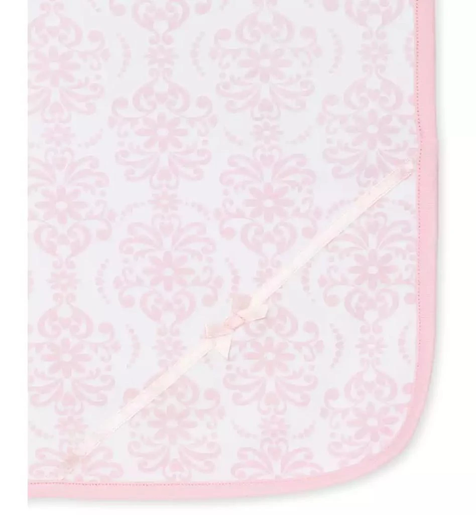 商品Little Me|Baby Girls Damask Scroll Print Cotton Blanket,价格¥97,第2张图片详细描述