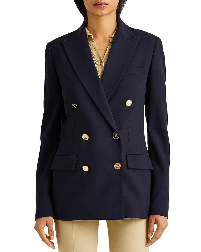 商品Ralph Lauren|Wool Crepe Blazer,价格¥2568,第1张图片详细描述