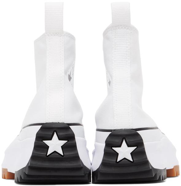 白色 Run Star Hike 高帮运动鞋商品第4张图片规格展示