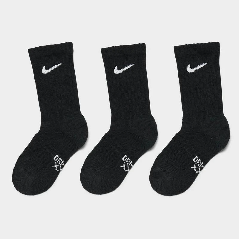 商品Jordan|Kids' Toddler Nike Dri-FIT Crew Socks (6-Pack),价格¥74,第4张图片详细描述