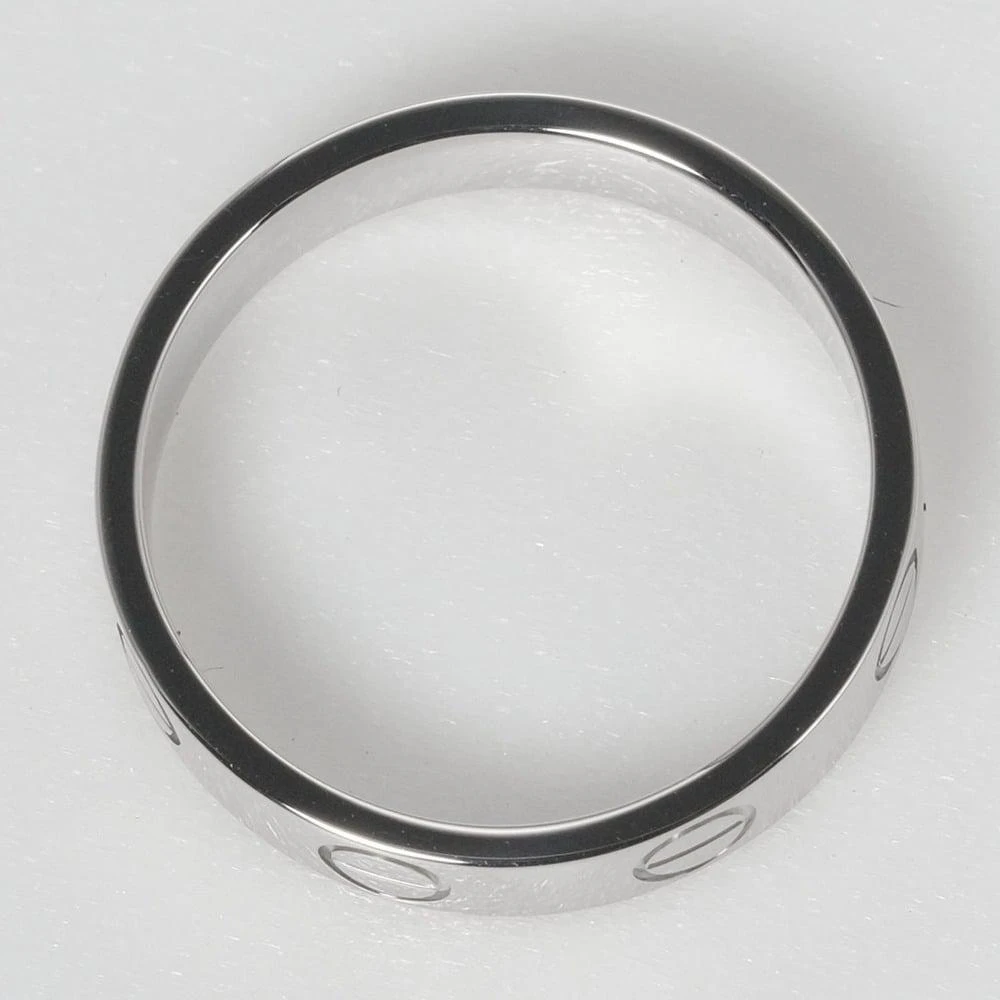 商品[二手商品] Cartier|Cartier Love 18K White Gold Ring EU 47,价格¥5718,第5张图片详细描述