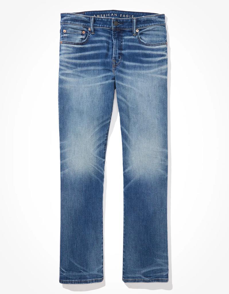 商品AE|AE AirFlex+ Distressed Original Bootcut Jean,价格¥319,第6张图片详细描述