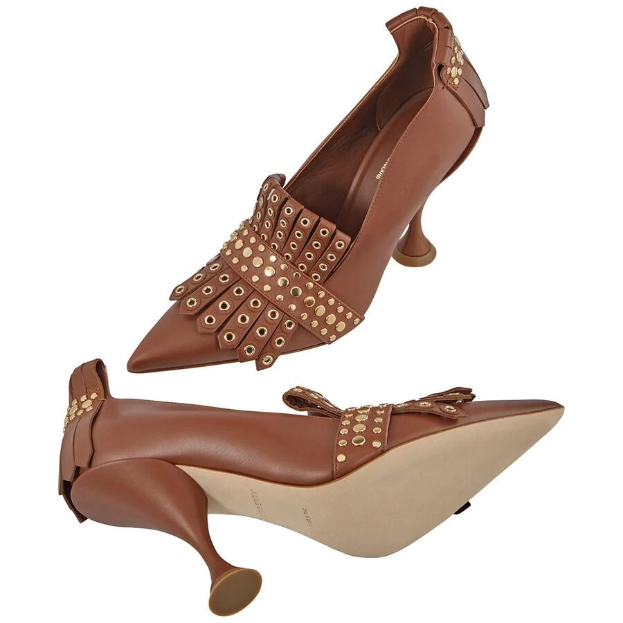 商品Burberry|Ladies Goodall 105 Kiltie Fringe Court Pumps,价格¥2204,第2张图片详细描述