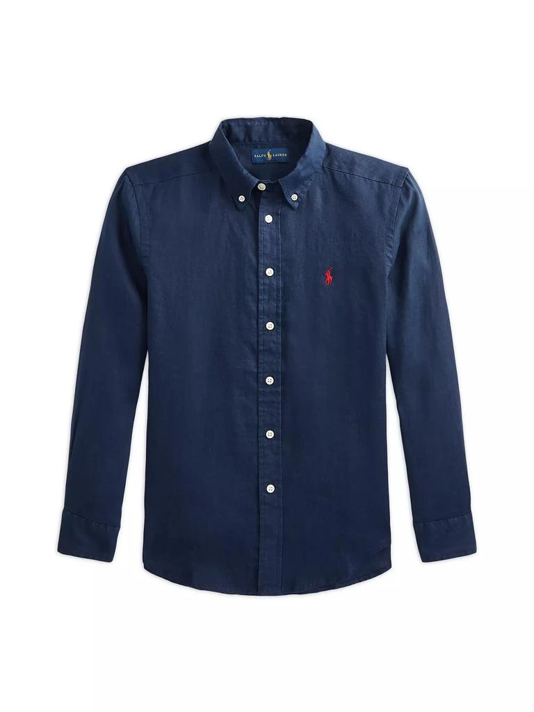 商品Ralph Lauren|小童款 棉质衬衣,价格¥272,第1张图片