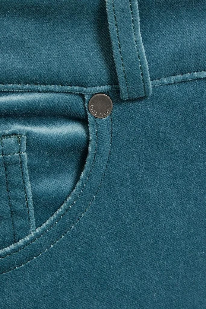 商品Loro Piana|Cotton-blend velvet skinny pants,价格¥1656,第4张图片详细描述