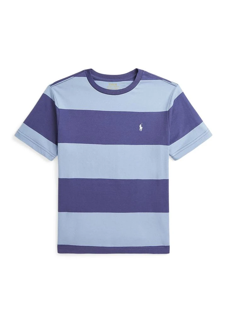 商品Ralph Lauren|Boys 8-20 Striped Cotton Jersey T-Shirt,价格¥130,第1张图片
